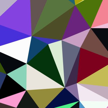 Arka plan çok renkli geometrik poligonal.