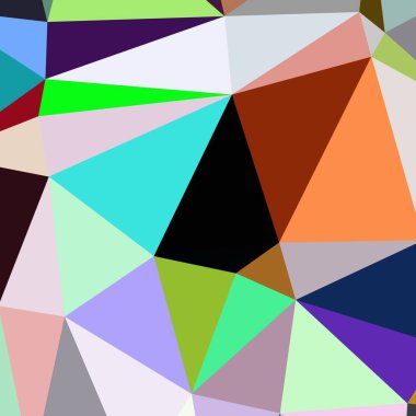 Arka plan çok renkli geometrik poligonal.