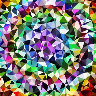 Arka plan çok renkli geometrik poligonal.