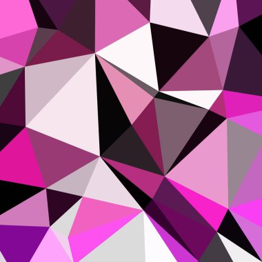 Arka plan poligonal sorunsuz üçgen renk desen.