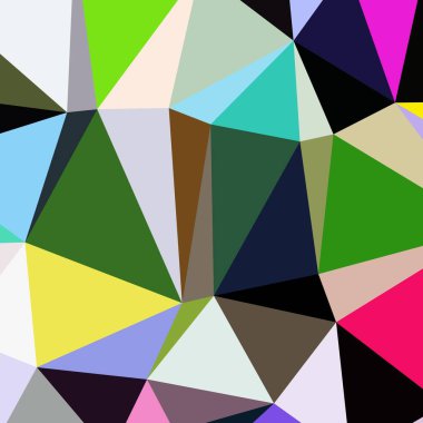 Arka plan çok renkli geometrik poligonal.