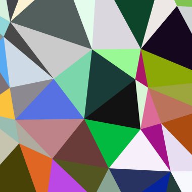 Arka plan çok renkli geometrik poligonal.