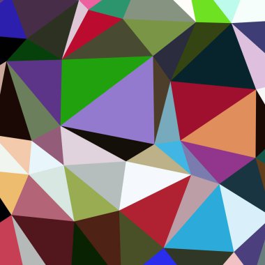 Arka plan çok renkli geometrik poligonal.