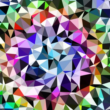 Arka plan çok renkli geometrik poligonal.