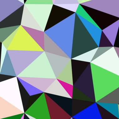 Arka plan çok renkli geometrik poligonal.