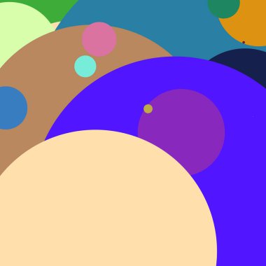 Daire geometrik güzel arka plan çok renkli desen.