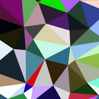 Arka plan çok renkli geometrik poligonal.