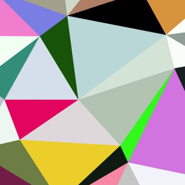 Arka plan çok renkli geometrik poligonal.