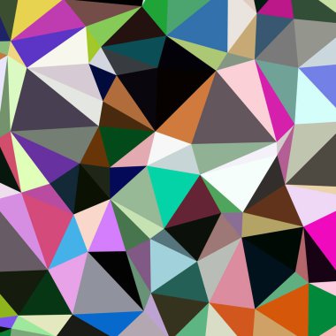 Arka plan çok renkli geometrik poligonal.