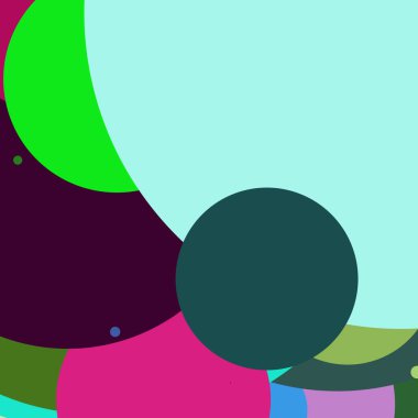 Daire geometrik yeni arka plan çok renkli desen.