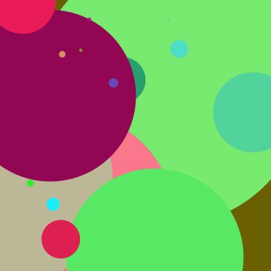 Daire geometrik yeni arka plan çok renkli desen.