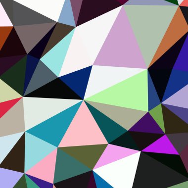 Arka plan çok renkli geometrik poligonal.