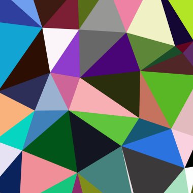 Arka plan çok renkli geometrik poligonal.