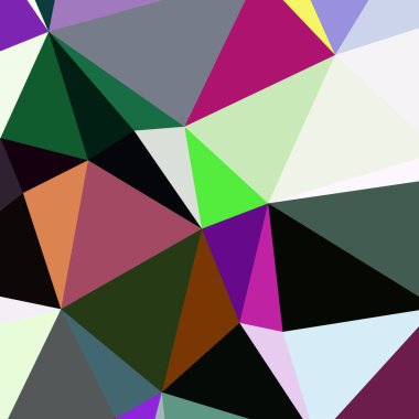 Arka plan çok renkli geometrik poligonal.