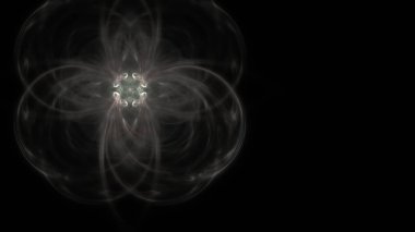 Fantezi kaotik renkli fraktal desen. Soyut Fraktal şekiller. 3D render resimde arka plan veya duvar kağıdı.