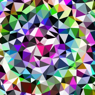 Arka plan çok renkli geometrik poligonal.