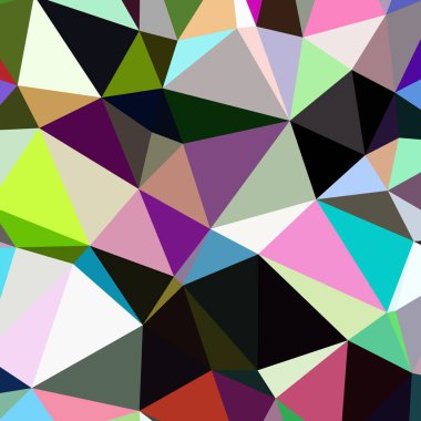 Arka plan çok renkli geometrik poligonal.