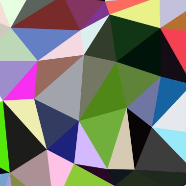 Arka plan çok renkli geometrik poligonal.