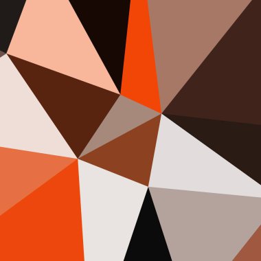 Arka plan poligonal sorunsuz üçgen renk desen.