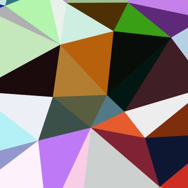 Arka plan çok renkli geometrik poligonal.