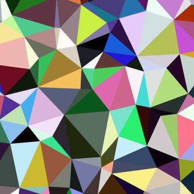 Arka plan çok renkli geometrik poligonal.