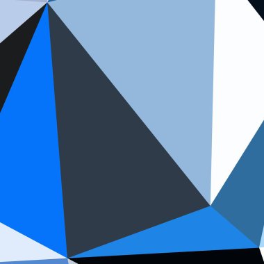 Arka plan poligonal sorunsuz üçgen renk desen.