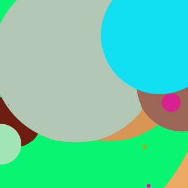 Daire geometrik yeni arka plan çok renkli desen.