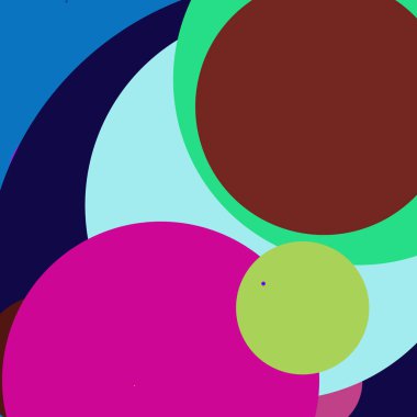 Daire geometrik zarif arka plan çok renkli desen.