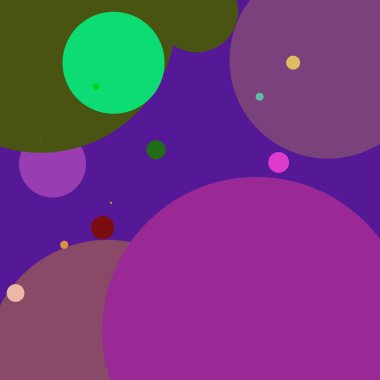 Daire geometrik güzel arka plan çok renkli desen.