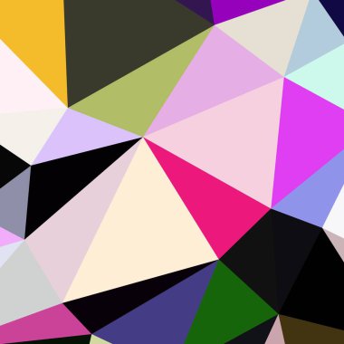 Arka plan çok renkli geometrik poligonal.