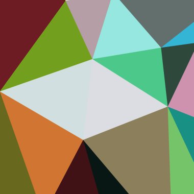 Arka plan çok renkli geometrik poligonal.