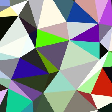 Arka plan çok renkli geometrik poligonal.