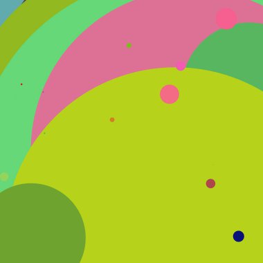 Daire geometrik şaşırtıcı arka plan çok renkli desen.