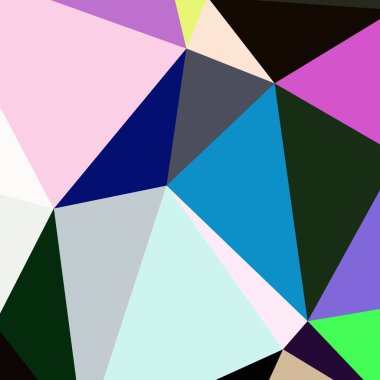 Arka plan çok renkli geometrik poligonal.