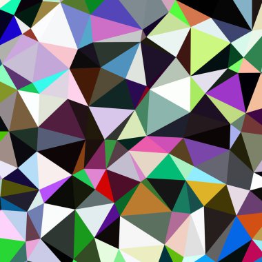 Arka plan çok renkli geometrik poligonal.