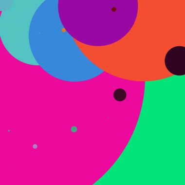 Daire geometrik güzel arka plan çok renkli desen.