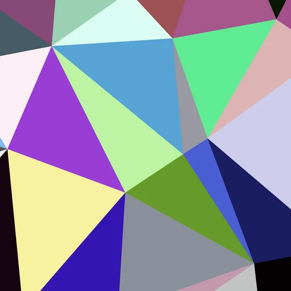 Abstracte Achtergrond Multicolor Geometrische Poligonal — Stockfoto