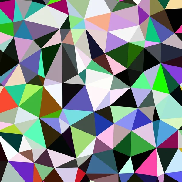 Abstract Background Multicolor Geometric Poligonal — Stock Photo, Image