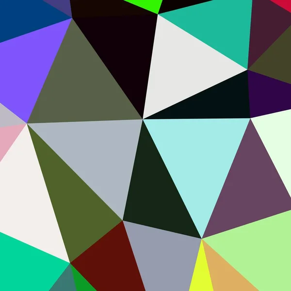 Abstract Background Multicolored Geometric Poligonal — Stock Photo, Image