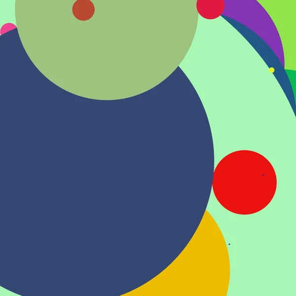 Kreis Geometrisch Große Abstrakte Hintergrund Bunte Muster — Stockfoto