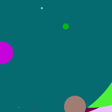 Daire geometrik yeni arka plan çok renkli desen.