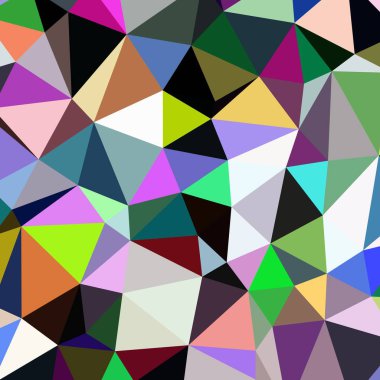 Arka plan çok renkli geometrik poligonal.