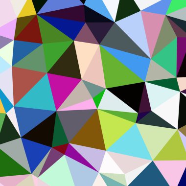 Arka plan çok renkli geometrik poligonal.