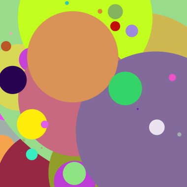 Daire geometrik zarif arka plan çok renkli desen.