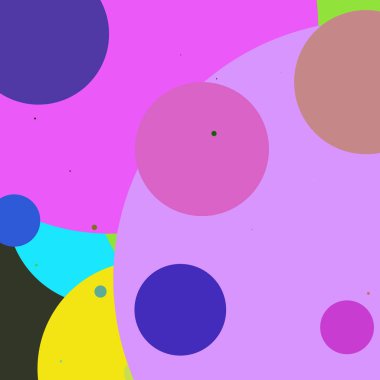 Daire geometrik güzel arka plan çok renkli desen.