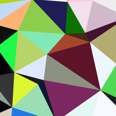 Arka plan çok renkli geometrik poligonal.