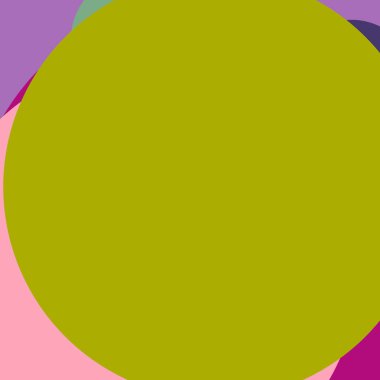 Daire geometrik güzel arka plan çok renkli desen.