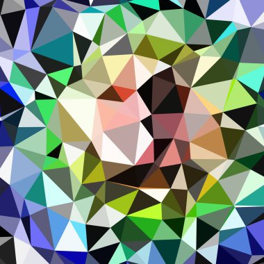 Arka plan çok renkli geometrik poligonal.