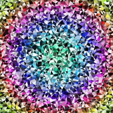 Arka plan çok renkli geometrik poligonal.