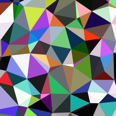 Arka plan çok renkli geometrik poligonal.